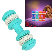 Load image into Gallery viewer, Dog Toy  for Pets Tooth Cleaning Chewing Dumbbells Shape Toys of Non-Toxic Soft Rubber , Large Size,Length:15cm, 15cm (Orange), 15cm(Blue), 15cm (Red), 15cm (Baby Blue)