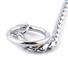 Load image into Gallery viewer, Pet Collars Pet Neck Strap Dog Neckband Snake Chain Dog Chain  Solid  Metal Chain Dog Collar，Length:65cm, 65cm
