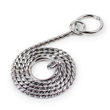 Load image into Gallery viewer, 35cm Pet P Chain Pet Collars Pet Neck Strap Dog Neckband Snake Chain Dog Chain  Solid  Metal Chain Dog Collar, 35cm x 2mm