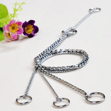 Load image into Gallery viewer, 35cm Pet P Chain Pet Collars Pet Neck Strap Dog Neckband Snake Chain Dog Chain  Solid  Metal Chain Dog Collar, 35cm x 2mm
