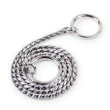 Load image into Gallery viewer, 40cm Pet P Chain Pet Collars Pet Neck Strap Dog Neckband Snake Chain Dog Chain Dog Collar, 40cm