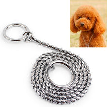 Load image into Gallery viewer, 50cm x 3mm Pet P Chain Pet Collars Pet Neck Strap Dog Neckband Snake Chain Dog Chain Dog Collar, 50cm x 3mm