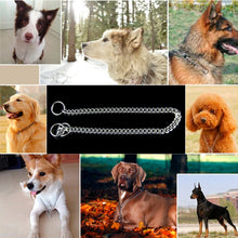 Load image into Gallery viewer, 50cm x 3mm Pet P Chain Pet Collars Pet Neck Strap Dog Neckband Snake Chain Dog Chain Dog Collar, 50cm x 3mm