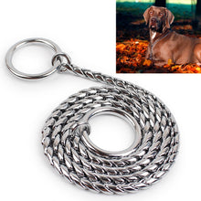 Load image into Gallery viewer, 60cm Pet P Chain Pet Collars Pet Neck Strap Dog Neckband Snake Chain Dog Chain Dog Collar, 60cm