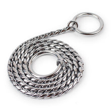 Load image into Gallery viewer, 70cm Pet P Chain Pet Collars Pet Neck Strap Dog Neckband Snake Chain Dog Chain Dog Collar, 70cm
