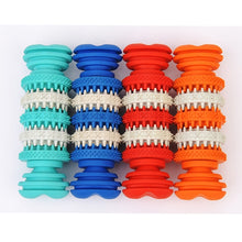 Load image into Gallery viewer, Dog Toy  for Pets Tooth Cleaning Chewing Toys of Non-Toxic Soft Rubber , Small Size,Length:12cm, 12cm Orange, 12cm Blue, 12cm Red, 12cm Baby Blue