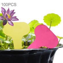 Load image into Gallery viewer, 100PCS Floral Label Gardening Label Waterproof small card Insert Label Potted Label,Random Color Delivery, Plant Label 3
