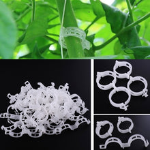 Load image into Gallery viewer, 500 PCS 25mm Plastic Fixed Tie Clip Hanging Crane Folder Vines Plant Fixed Clip, 500 PCS