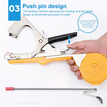 Load image into Gallery viewer, Agriculture Tape Tool Hand Tying Machine Garden Plant Tape Tool Tapener Machine Adhesive Tape Machine, Adhesive Tape Machine(Yellow), Adhesive Tape Machine (Green)