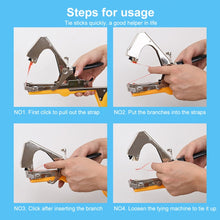 Load image into Gallery viewer, Agriculture Tape Tool Hand Tying Machine Garden Plant Tape Tool Tapener Machine Adhesive Tape Machine, Adhesive Tape Machine(Yellow), Adhesive Tape Machine (Green)