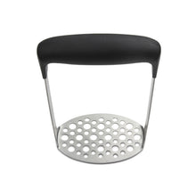 Load image into Gallery viewer, Stainless Steel Manual Pumpkin Potato Ricer Masher with Broad and Ergonomic Horizontal Handle, Single layer stainless