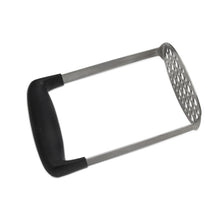 Load image into Gallery viewer, Stainless Steel Manual Pumpkin Potato Ricer Masher with Broad and Ergonomic Horizontal Handle, Single layer stainless