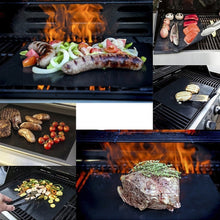 Load image into Gallery viewer, 2 PCS 0.2mm Thick Barbecue Grill Mat Non-Stick BBQ Grill Mats, Size:40x33CM, 2 PCS