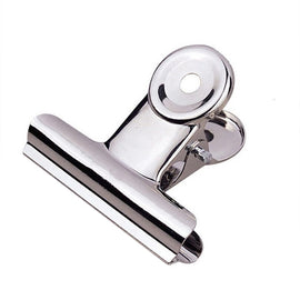 100PCS 22mm Silver Metal Stainless Steel Round Clip Notes Letter Paper Clip Office Bind Clip, 100PCS / 22mm