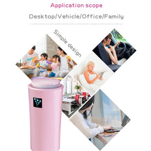Load image into Gallery viewer, Small-3 2W Humidifier Moisture Meter Moisturizing Instrument with LED Night Light, Water Tank Capacity: 260ml