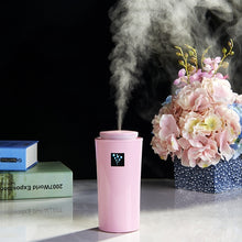 Load image into Gallery viewer, Small-3 2W Humidifier Moisture Meter Moisturizing Instrument with LED Night Light, Water Tank Capacity: 260ml