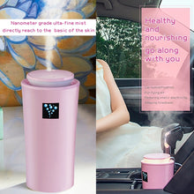Load image into Gallery viewer, Small-3 2W Humidifier Moisture Meter Moisturizing Instrument with LED Night Light, Water Tank Capacity: 260ml