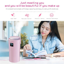 Load image into Gallery viewer, Small-3 2W Humidifier Moisture Meter Moisturizing Instrument with LED Night Light, Water Tank Capacity: 260ml