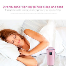 Load image into Gallery viewer, Small-3 2W Humidifier Moisture Meter Moisturizing Instrument with LED Night Light, Water Tank Capacity: 260ml