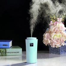 Load image into Gallery viewer, Small-3 2W Humidifier Moisture Meter Moisturizing Instrument with LED Night Light, Water Tank Capacity: 260ml