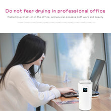 Load image into Gallery viewer, Small-3 2W Humidifier Moisture Meter Moisturizing Instrument with LED Night Light, Water Tank Capacity: 260ml