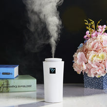 Load image into Gallery viewer, Small-3 2W Humidifier Moisture Meter Moisturizing Instrument with LED Night Light, Water Tank Capacity: 260ml