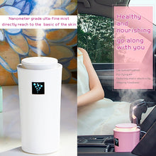 Load image into Gallery viewer, Small-3 2W Humidifier Moisture Meter Moisturizing Instrument with LED Night Light, Water Tank Capacity: 260ml