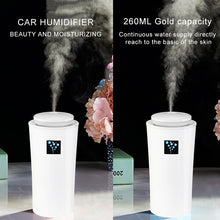Load image into Gallery viewer, Small-3 2W Humidifier Moisture Meter Moisturizing Instrument with LED Night Light, Water Tank Capacity: 260ml