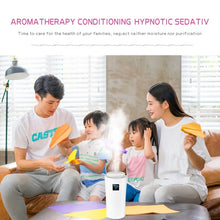 Load image into Gallery viewer, Small-3 2W Humidifier Moisture Meter Moisturizing Instrument with LED Night Light, Water Tank Capacity: 260ml