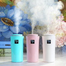 Load image into Gallery viewer, Small-3 2W Humidifier Moisture Meter Moisturizing Instrument with LED Night Light, Water Tank Capacity: 260ml
