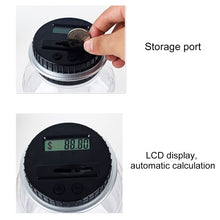 Load image into Gallery viewer, Digital Counting Money Coin Bank, For US Dollar, For Euro, For Pound Sterling