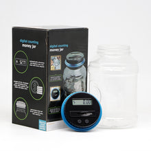 Load image into Gallery viewer, Digital Counting Money Coin Bank, For US Dollar, For Euro, For Pound Sterling