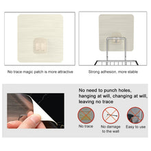 Load image into Gallery viewer, Creative Double Layer Stainless Steel Soap Stand Non-trace Magic Sticker Style Soap Dish Bathroom Shelf, Double Layer Bathroom Shelf