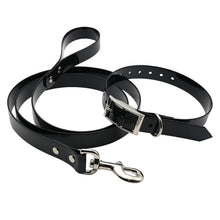 Load image into Gallery viewer, TPU Material Traction Belt Pet Dogs Collar Telescopic Dog Traction Rope with Dog Leash Handle, Size: S, Rope Length: 120 cm, Collar Size: 40 cm