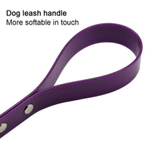 Load image into Gallery viewer, TPU Material Traction Belt Pet Dogs Collar Telescopic Dog Traction Rope with Dog Leash Handle, Size: S, Rope Length: 120 cm, Collar Size: 40 cm