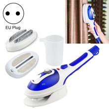 Load image into Gallery viewer, Multifunction Household Handheld Steamer Travel Portable Hand - Held Steam Hanging Hot Machine Ceramic Bottom with Flannelette Brush &amp; Hair Brush &amp; Measuring Cup,EU Plug, EU Plug Purple, EU Plug Blue