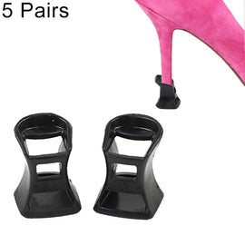 5 Pairs Hard Wearing Anti-slip PVC StoppersShoes High Heel Cover Protectors, Size: S ,Random Color Delivery, Size: S