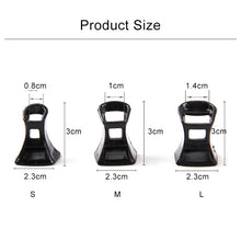Load image into Gallery viewer, 5 Pairs Hard Wearing Anti-slip PVC StoppersShoes High Heel Cover Protectors, Size: S ,Random Color Delivery, Size: S