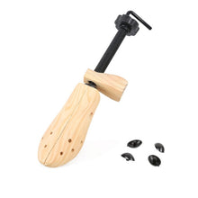 Load image into Gallery viewer, Pine Wood Unisex Fixed Fits Support Stretcher Shaper Shoes Expander , Size: L（42-46Yards）, Size: L（42-46Yards）