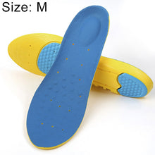 Load image into Gallery viewer, 1 Pair Stretch Breathable Absorbent Deodorant  Sports Tourism And Leisure Comfort Cushioning Insole, Size: M(38-40Yards), Size: M(38-40Yards) blue, Size: M(38-40Yards) gray