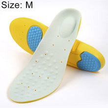 Load image into Gallery viewer, 1 Pair Stretch Breathable Absorbent Deodorant  Sports Tourism And Leisure Comfort Cushioning Insole, Size: M(38-40Yards), Size: M(38-40Yards) blue, Size: M(38-40Yards) gray