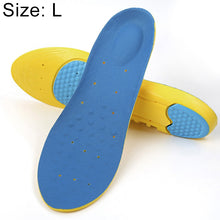 Load image into Gallery viewer, 1 Pair Stretch Breathable Absorbent Deodorant  Sports Tourism And Leisure Comfort Cushioning Insole, Size: L(42-44Yards), Size: L(42-44Yards) blue, Size: L(42-44Yards) gray