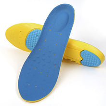 Load image into Gallery viewer, 1 Pair Stretch Breathable Absorbent Deodorant  Sports Tourism And Leisure Comfort Cushioning Insole, Size: L(42-44Yards), Size: L(42-44Yards) blue, Size: L(42-44Yards) gray