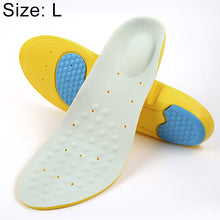 Load image into Gallery viewer, 1 Pair Stretch Breathable Absorbent Deodorant  Sports Tourism And Leisure Comfort Cushioning Insole, Size: L(42-44Yards), Size: L(42-44Yards) blue, Size: L(42-44Yards) gray