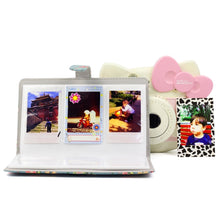 Load image into Gallery viewer, Rose Pattern 3 inch DIY PU Mini Creativity Insert Type 32 Pages Exquisite Photo Album for Polaroid, Rose