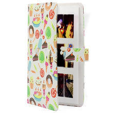 Load image into Gallery viewer, Dessert Pattern 3 inch DIY PU Mini Creativity Insert Type 32 Pages Exquisite Photo Album for Polaroid, Dessert