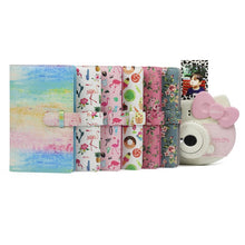 Load image into Gallery viewer, Flamingo Cactus Pattern 3 inch DIY PU Mini Creativity Insert Type 32 Pages Exquisite Photo Album for Polaroid, Flamingo Cactus