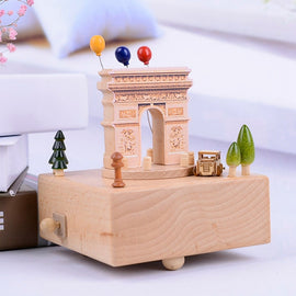 Home Decor Originality  Wooden Musical  Boxes