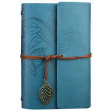 Load image into Gallery viewer, Creative Retro Autumn Leaves Pattern Loose-leaf Travel Diary Notebook, Size: M, M
