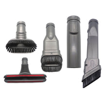 Load image into Gallery viewer, XD974 5 in 1 Round Brush + 2 x Stiff Brush  + Bed Brush + Connector for Dyson Vacuum Cleaner Parts Kits, XD974